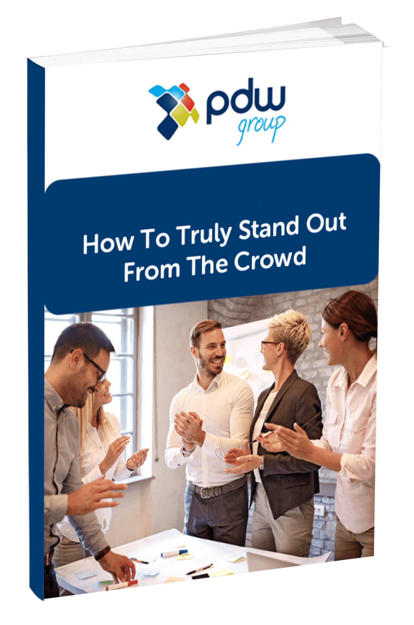 How to truly stand out from the crowd mock up